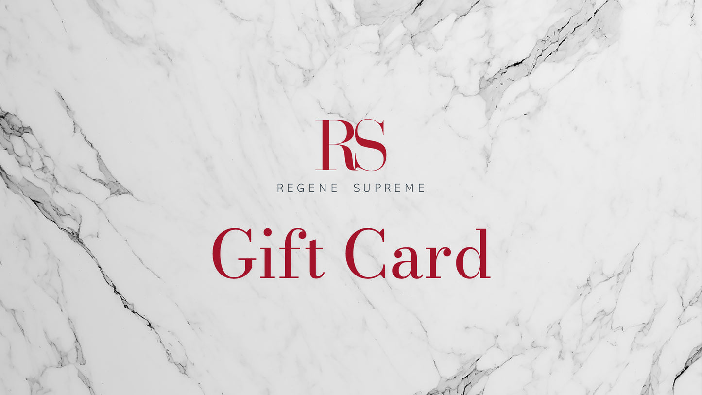 Carte cadeau Regene Supreme